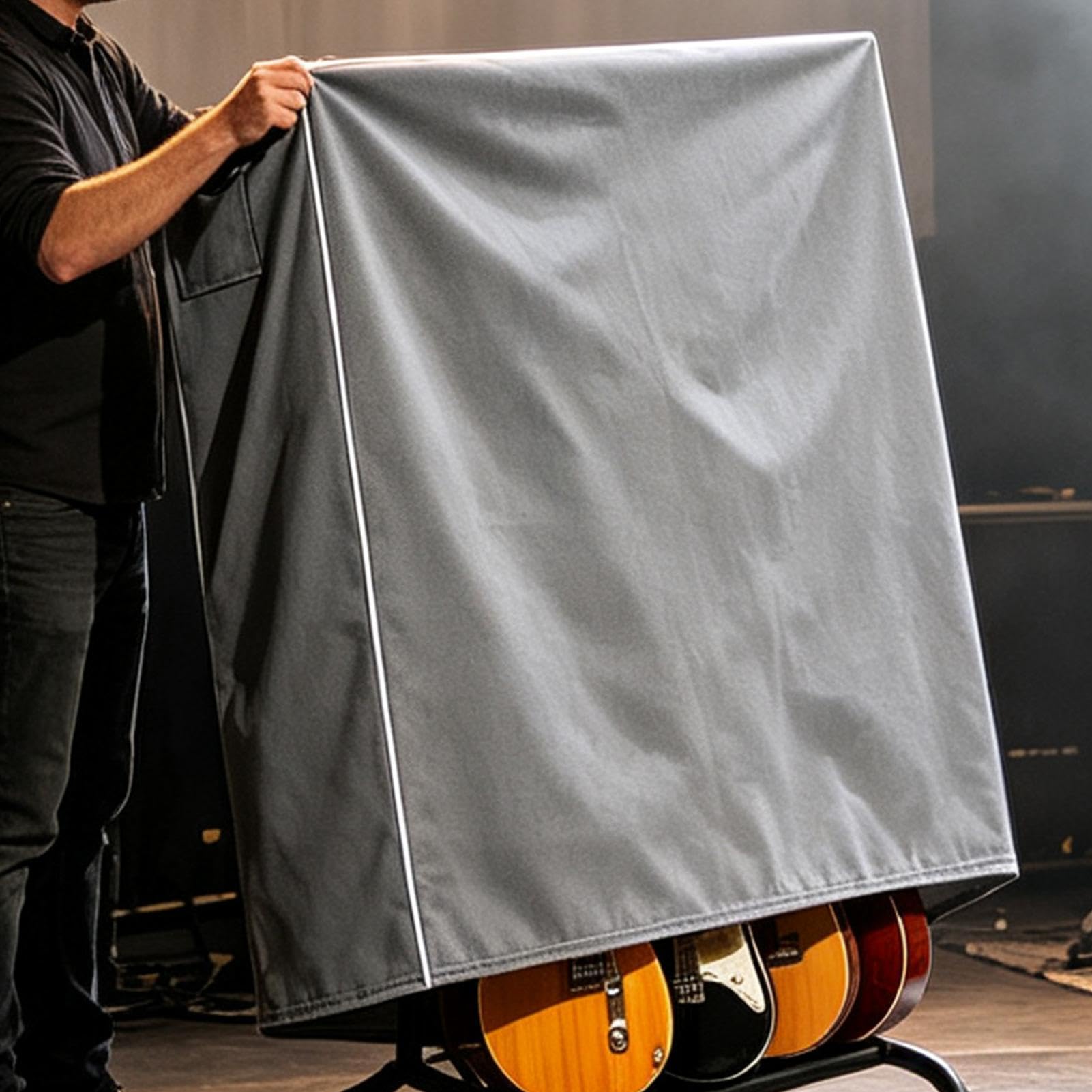 do a Gitarowego 109 x 119 x 48 cm Odporna na Zarysowania i Pyłoszczelna