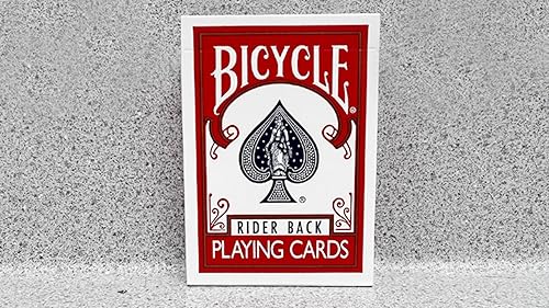 Murphy's Magic Supplies, Inc. Bicicleta 2 Cara Roja (Mirror Deck Misma en ambos lados) Jugar a la carta