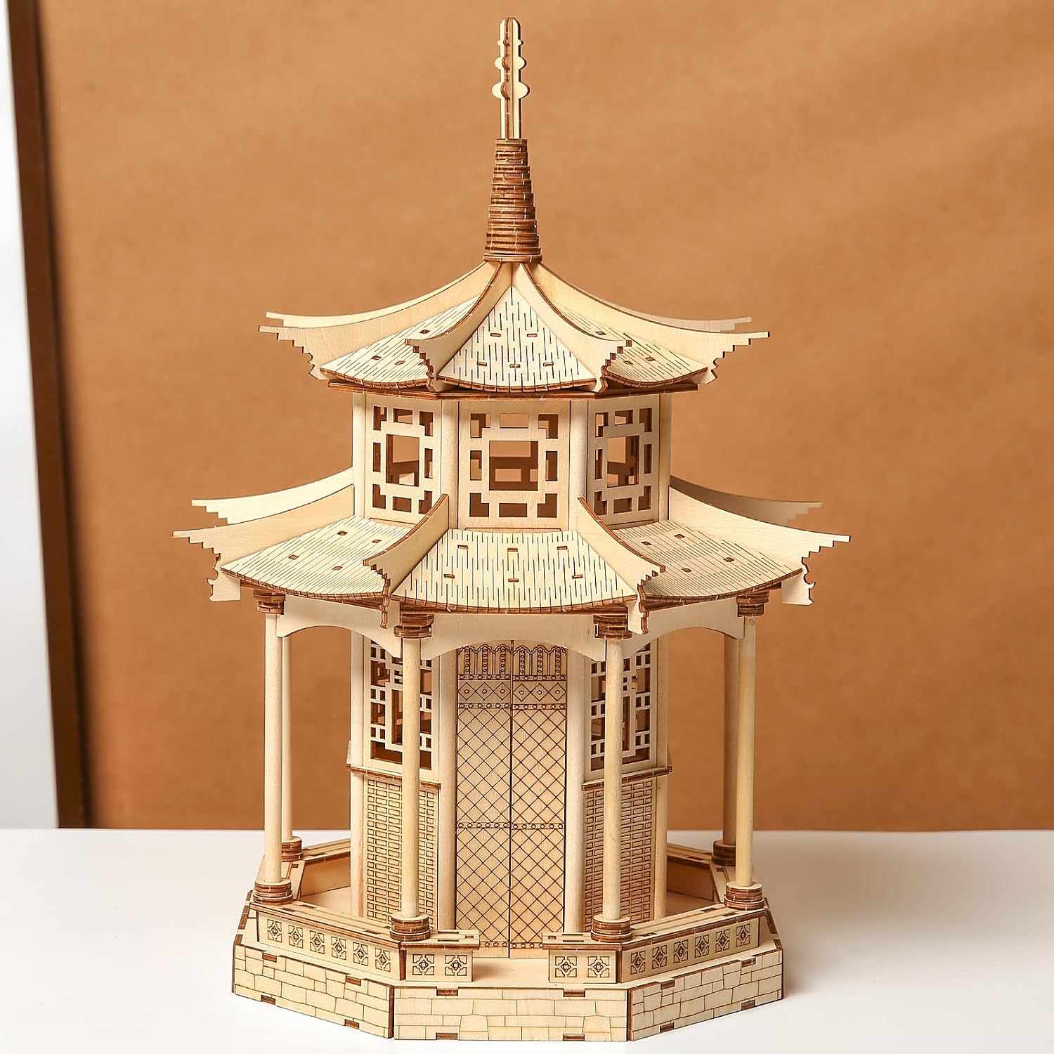 Puzzle 3D gazebo cinese in legno – 373 pezzi