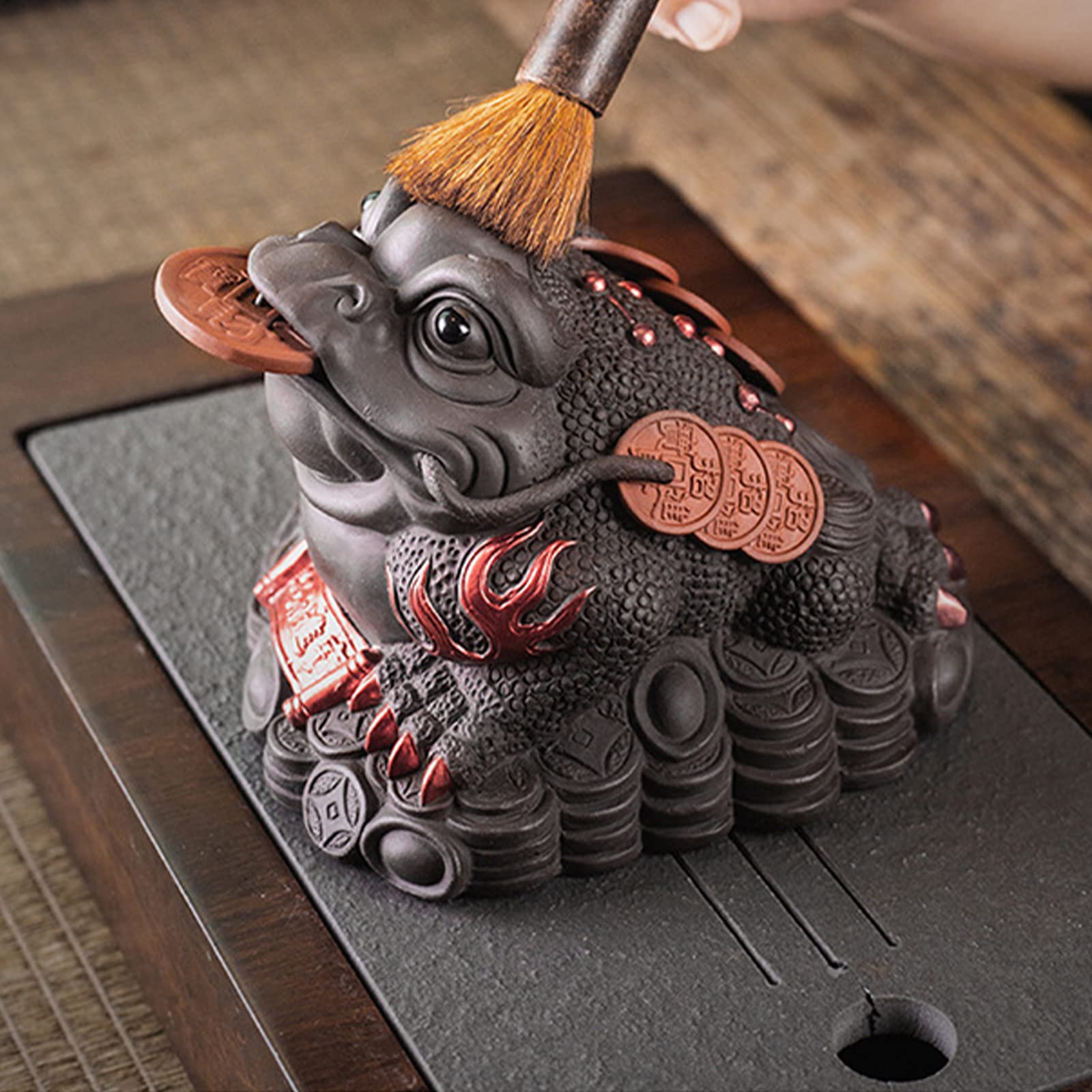 金蟾 置物 銅細工 蟾蜍 蛙 茶寵 装飾品 工芸品 美術品 金蟾 置物 銅細工 蟾蜍 蛙 茶寵 装飾品 工芸品 美術品