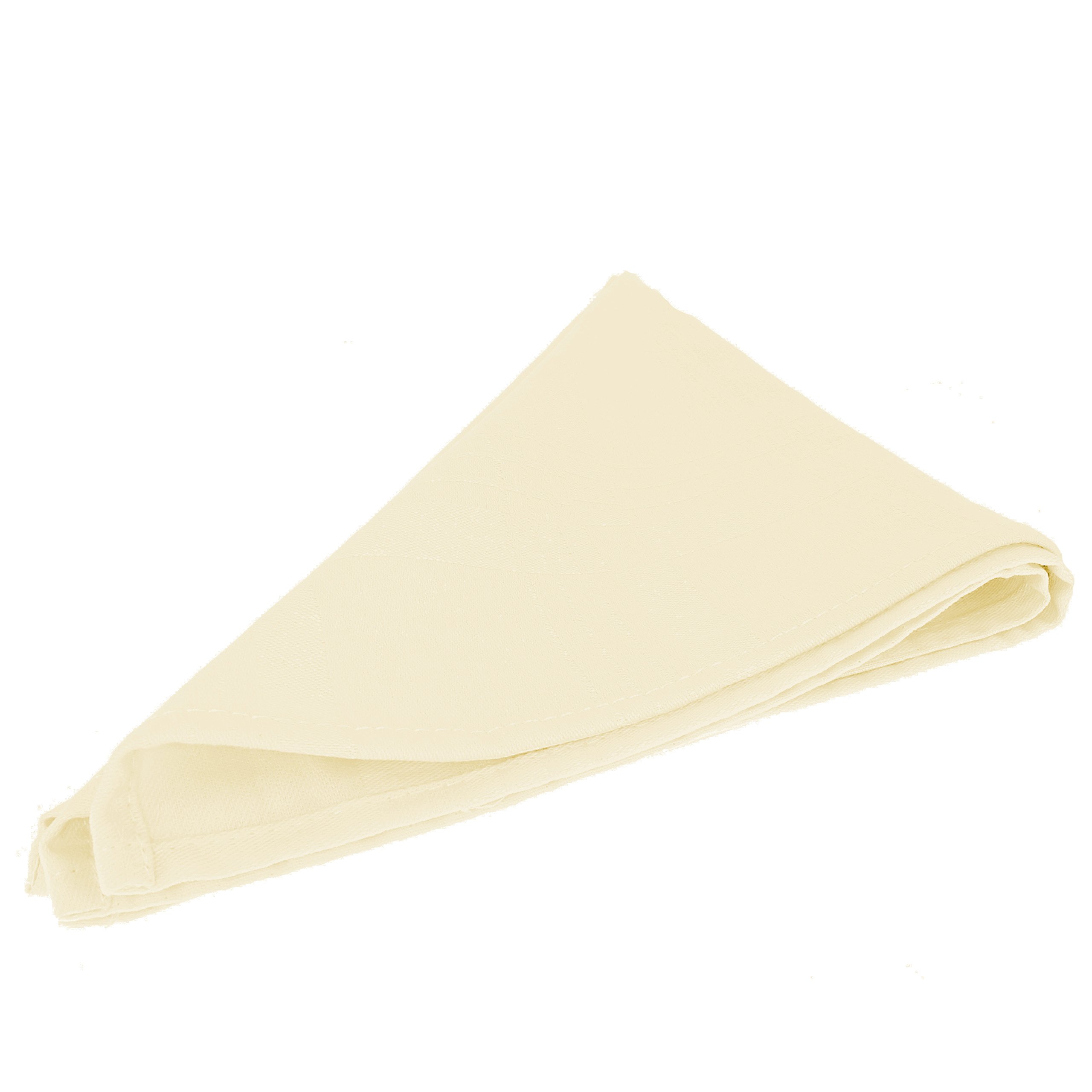 6X Edel Stoff-Servietten Rosa – 45x45 Cm, 100% Baumwolle