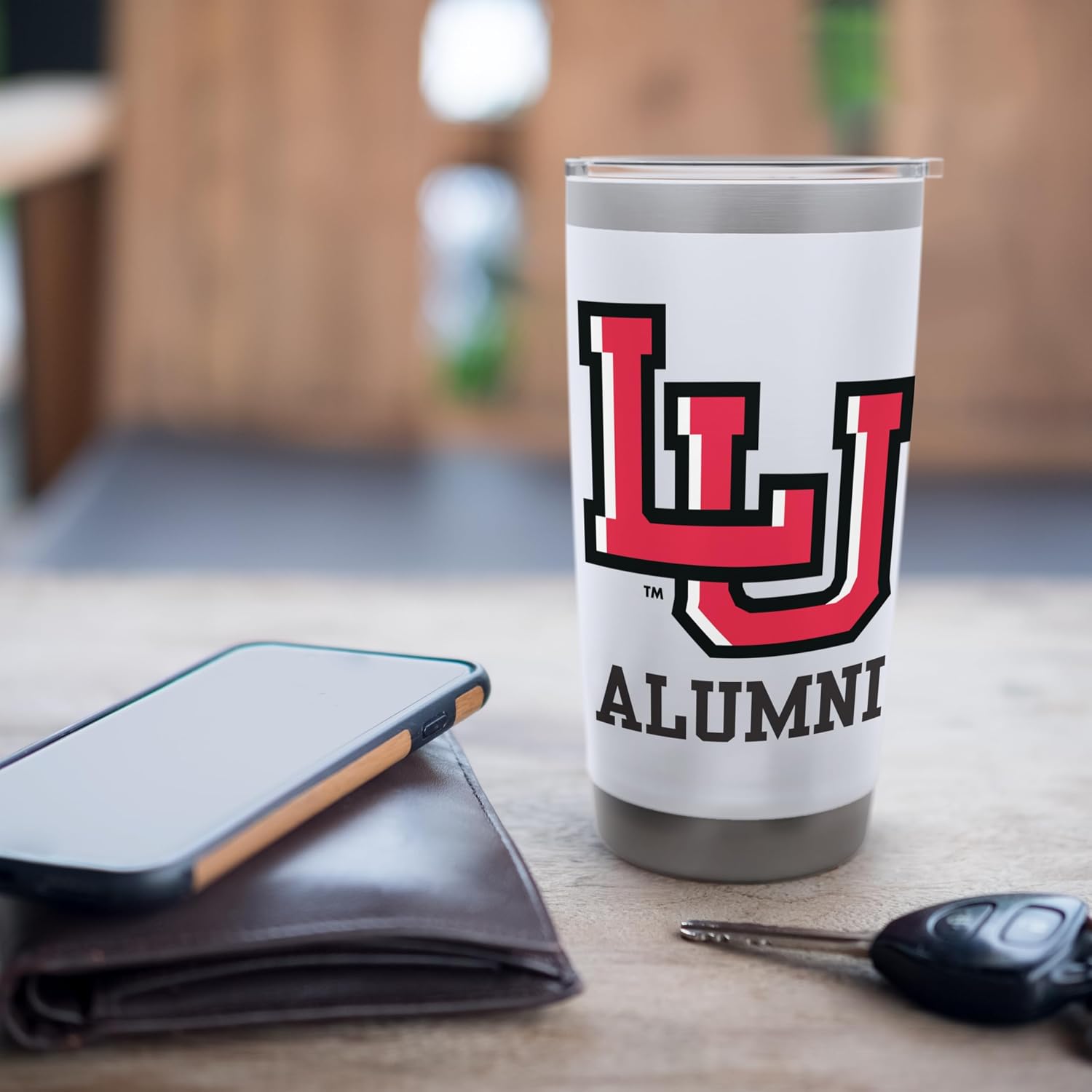 Lamar Cardinals | Alumni | Official NCAA Merch | NCAFLMR07 Stainless Steel Insulated Tumbler