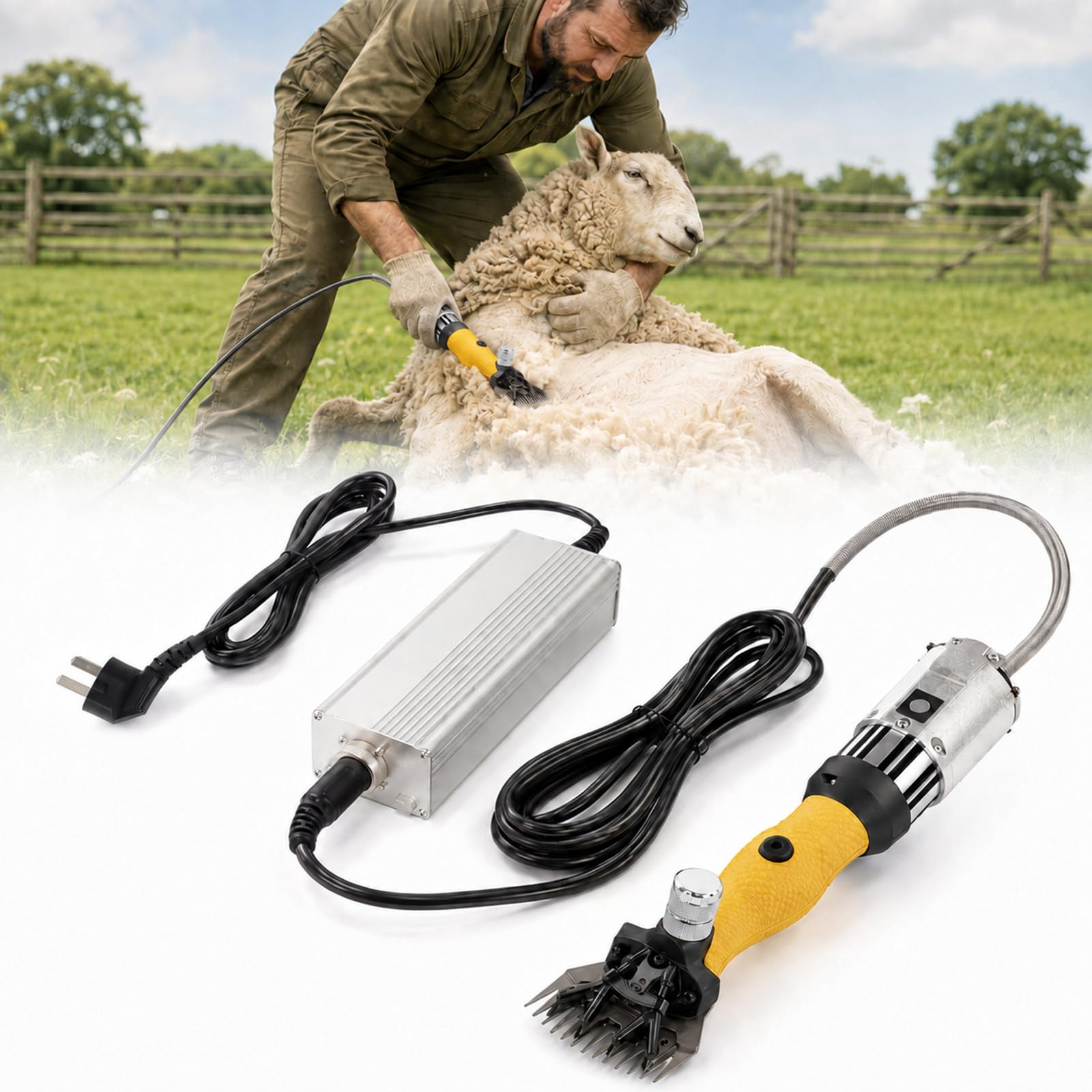 Tosatrice Pecore 1200W Brushless 3005 Corse/min Professionale