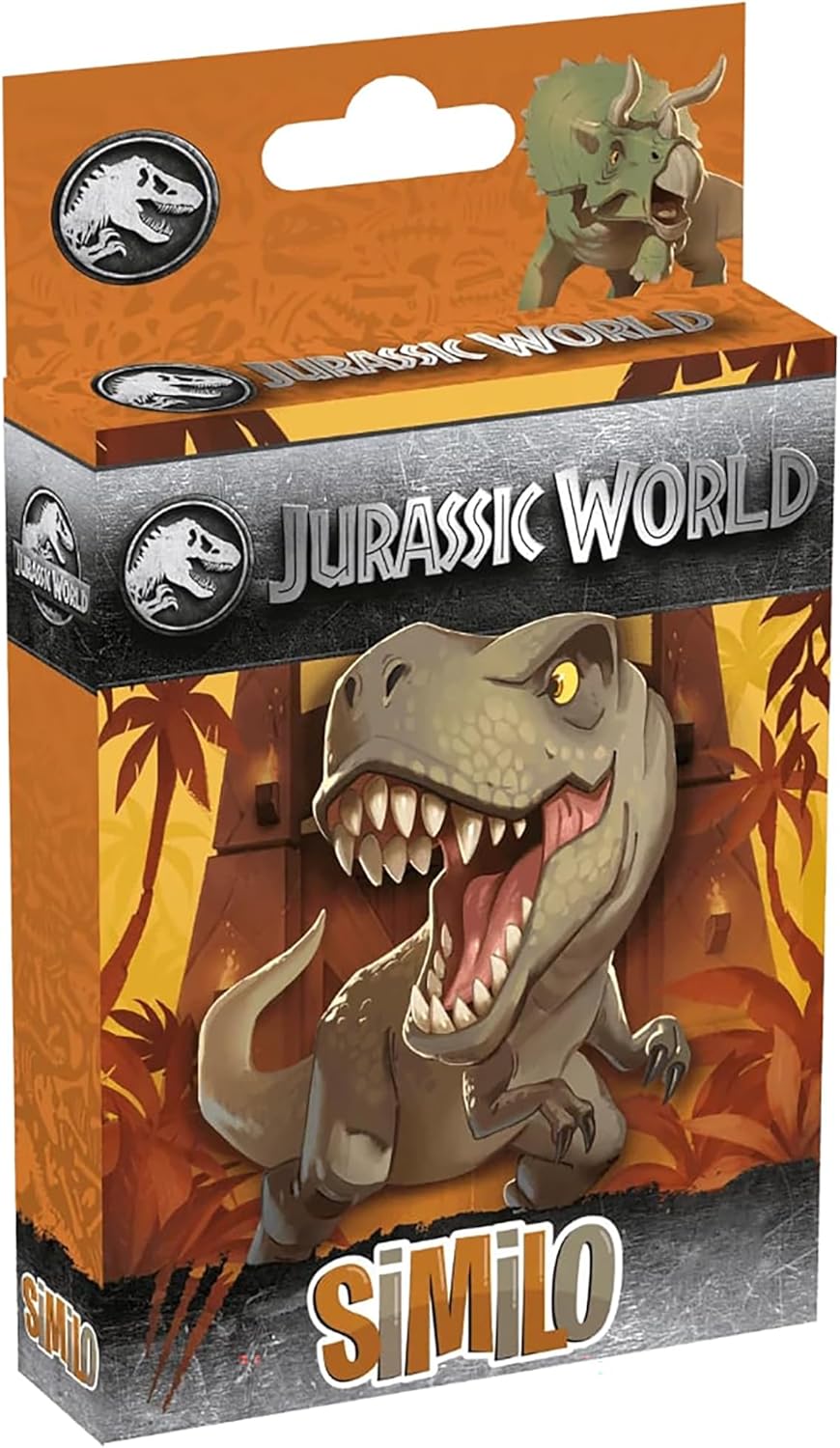 Horrible Guild: Similo: Jurassic World - English - Cooperative Deduction Dinosaur Card Game, Family & Party Game, Licensed, Ages 7+, 2+ Players