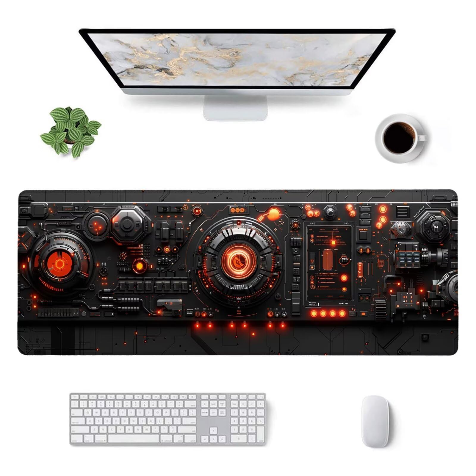 Amazon.co.jp: 大型マウスパッド ゲーミング 90cm x 40cm マウスパッド