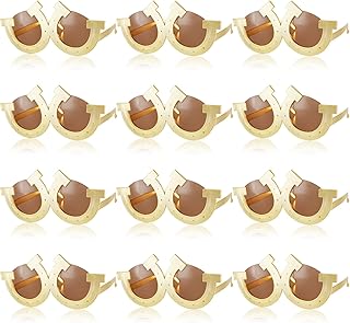 Frienda Horseshoe Sunglass, Western Birthday Party Favors, Cowboy Halloween Costume, Rodeo Favors, Kid Adult