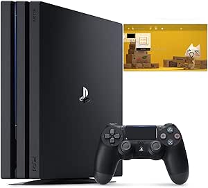 PlayStation 4 Pro ジェット・ブラック 1TB (CUH-7200BB01)【Amazon.co.jp限定】オリジナルカスタムテーマ (配信)