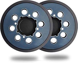 2 Pack 5 Inch 8 Hole Hook and Loop Replacement Sanding Pads for Dewalt DWE6421-B2 DWE6421-B3 DWE6423/6423K DWE6421/6421K DWE64233 & N329079 Orbital Sander Backing Pad