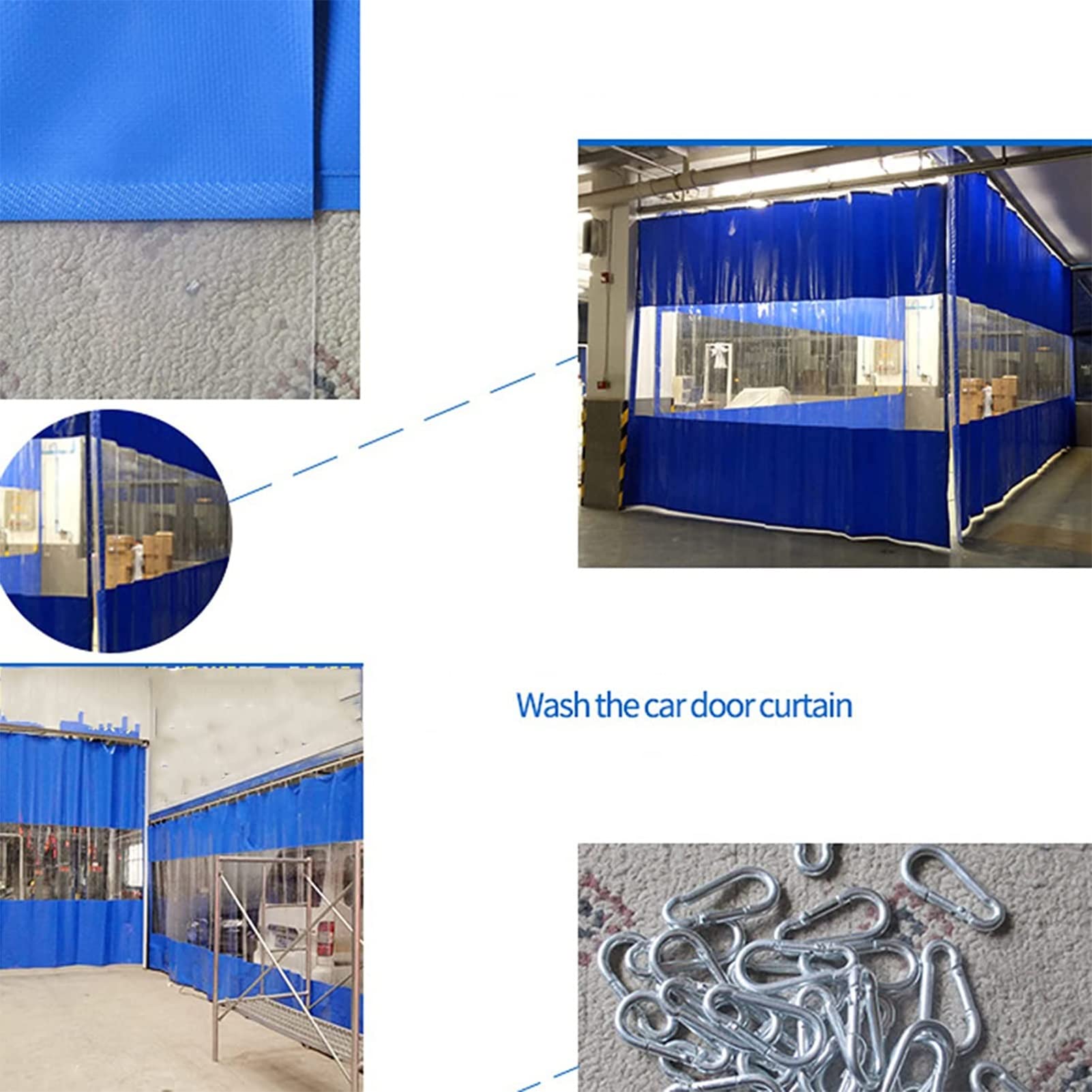 Telo Pergolato Tenda Antipioggia per Balcone Resistente agli Strappi con passacavo Antiruggine per Portico, Lavaggio Auto, Deposito(5x2.5m)