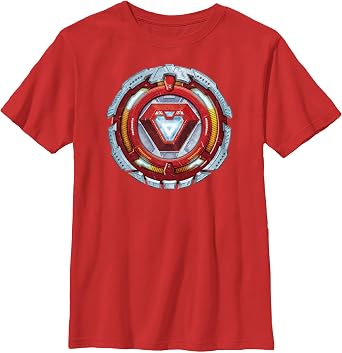 Marvel Boys Iron Man Mecha Suit Core T-Shirt