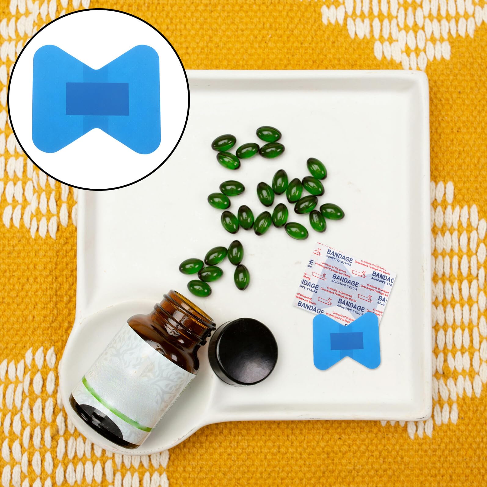 Apósitos Impermeables Adhesivos 45X51 MM 100 Unidades Vendas Transparentes para Dedos y Nudillos Parche Autoadhesivo Transpirable para Heridas y Primeros Auxilios en Ducha y