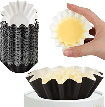 Ninsula 70P Wax Melt Liners, Reusable Wax Warmer Liners for Any Wax Cubes, Leakproof Wax Melt Cups for Scented Candle, Plug in Warmers, Electric Wax Melters and Wax BurnerBlack