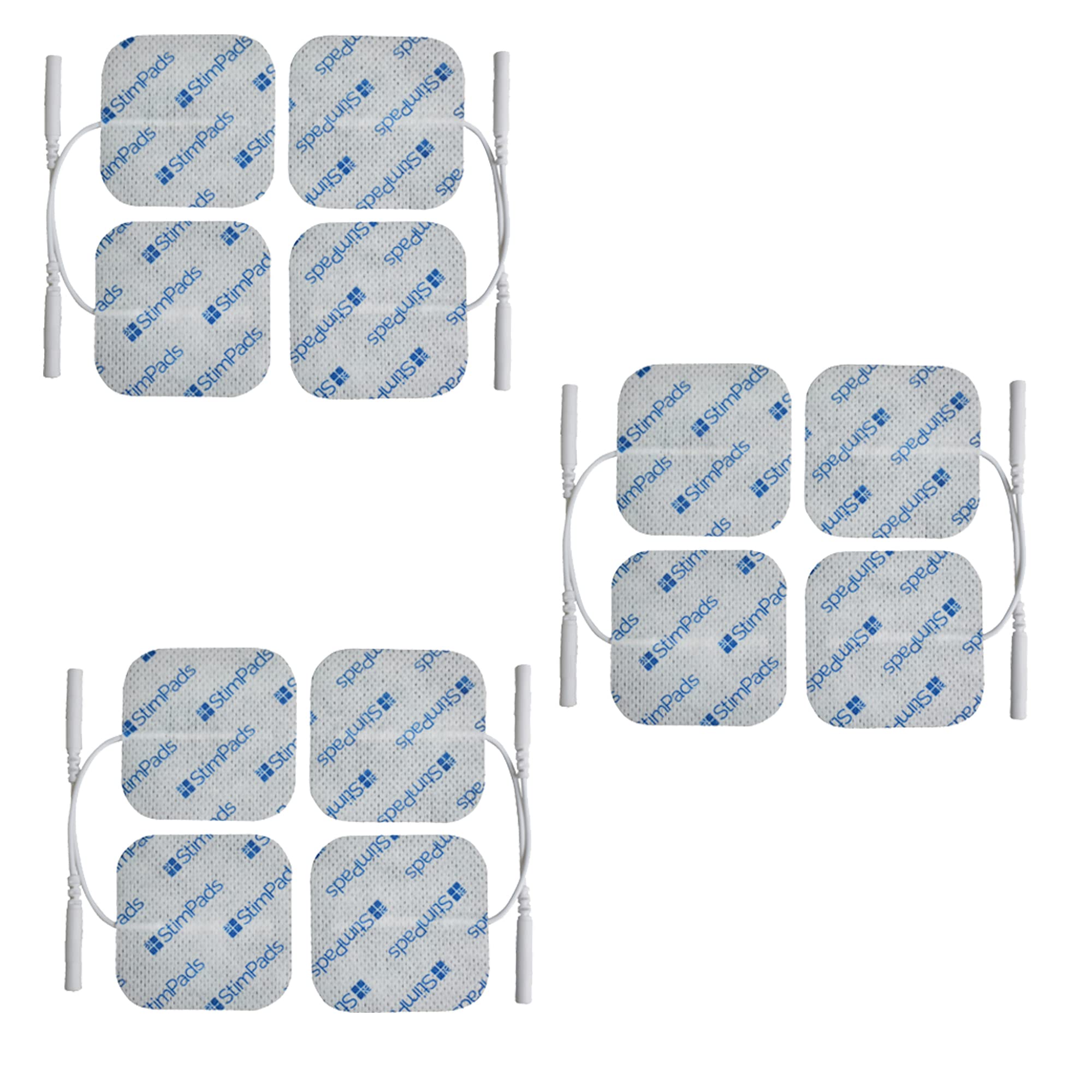 • Adesivi elettridi TENS e EMS 12x50mmx50mm con connettore a spille • Ottime adesività e conduttività • Ripetibili e dur