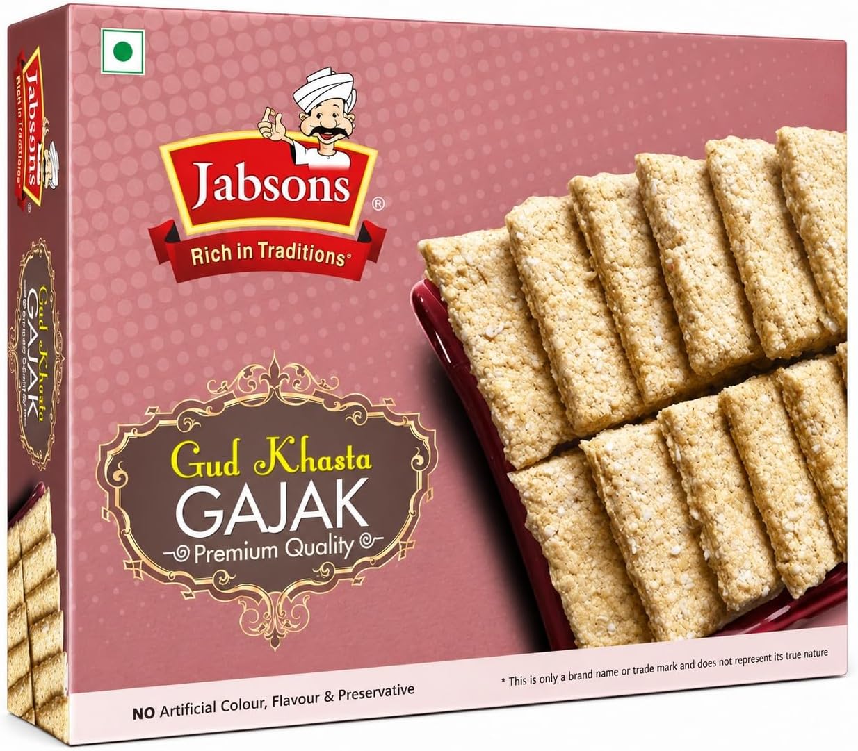 Jabsons - Gud Khasta Gajak, 400 G (14.1 Oz)