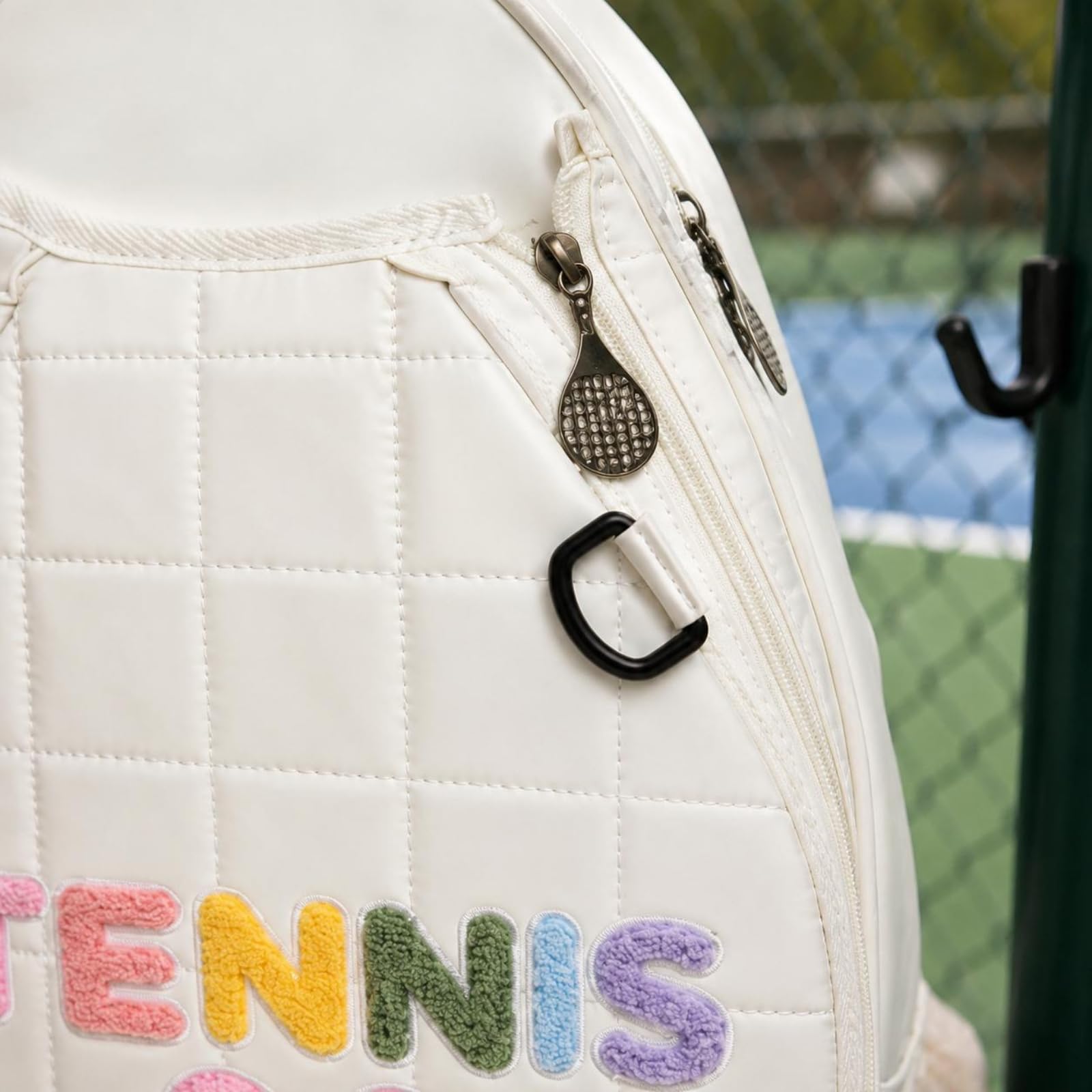 Baoblaze Borsa a Tracolla Sportiva Zaino Racket Tennis Borsa Racchetta Borsa Badminton Borsa Padel Cinghia Imbottita Che Riduce lo Sforzo E Multipli Adatta per