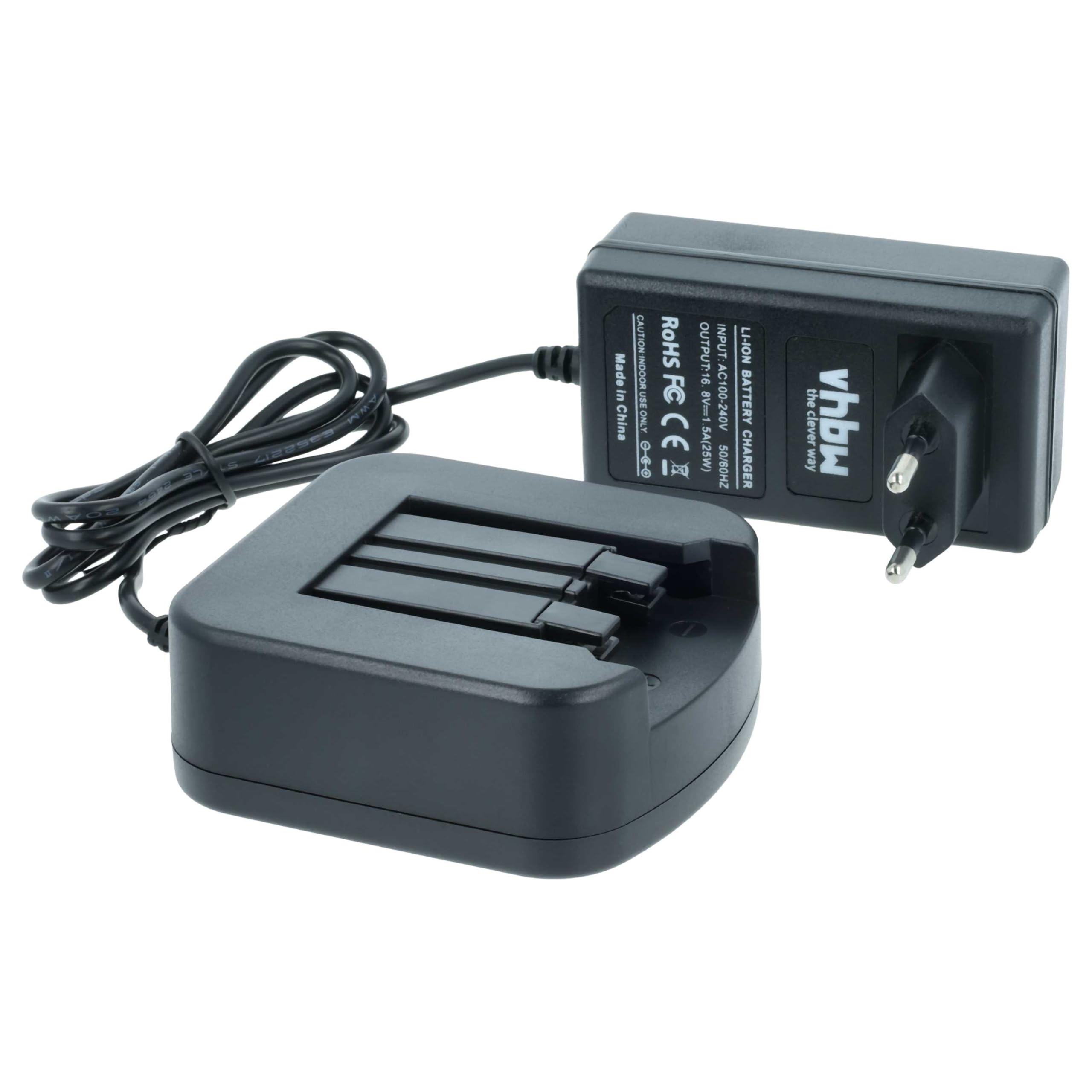 vhbw Chargeur Compatible avec Festo/Festool BPS 15 Batteries Li-ION d'outils (14,4V)