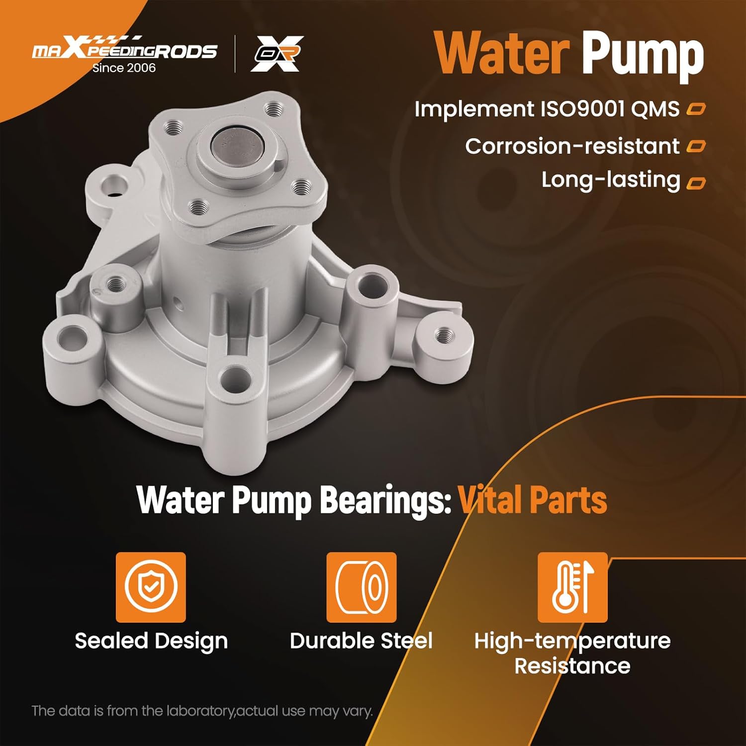 maXpeedingrods Engine Timing Belt Kit Water Pump W/Tensioner for Hyundai Elantra 2007-2010 Tucson 2005-2009 Kia Spectra/Spectra5 2007-2009 Soul 2010 2.0L TCKWP284A