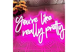 Girls Girls Girls Sign, You Are Like Really Pretty LED Neon Signs Wall Decor