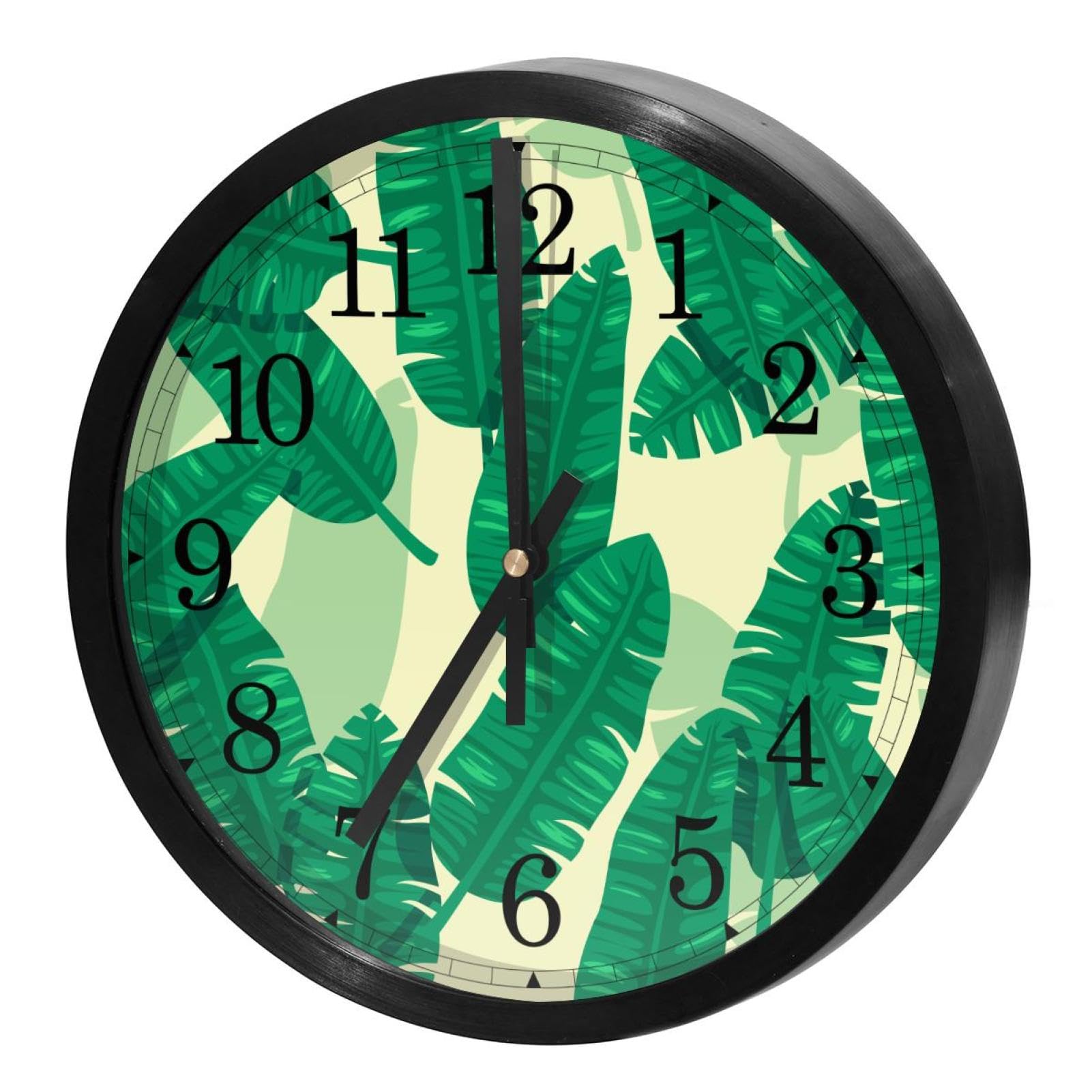 Horloge murale à quartz sans tic-tac précise et élégante pour un bureau ou une chambre