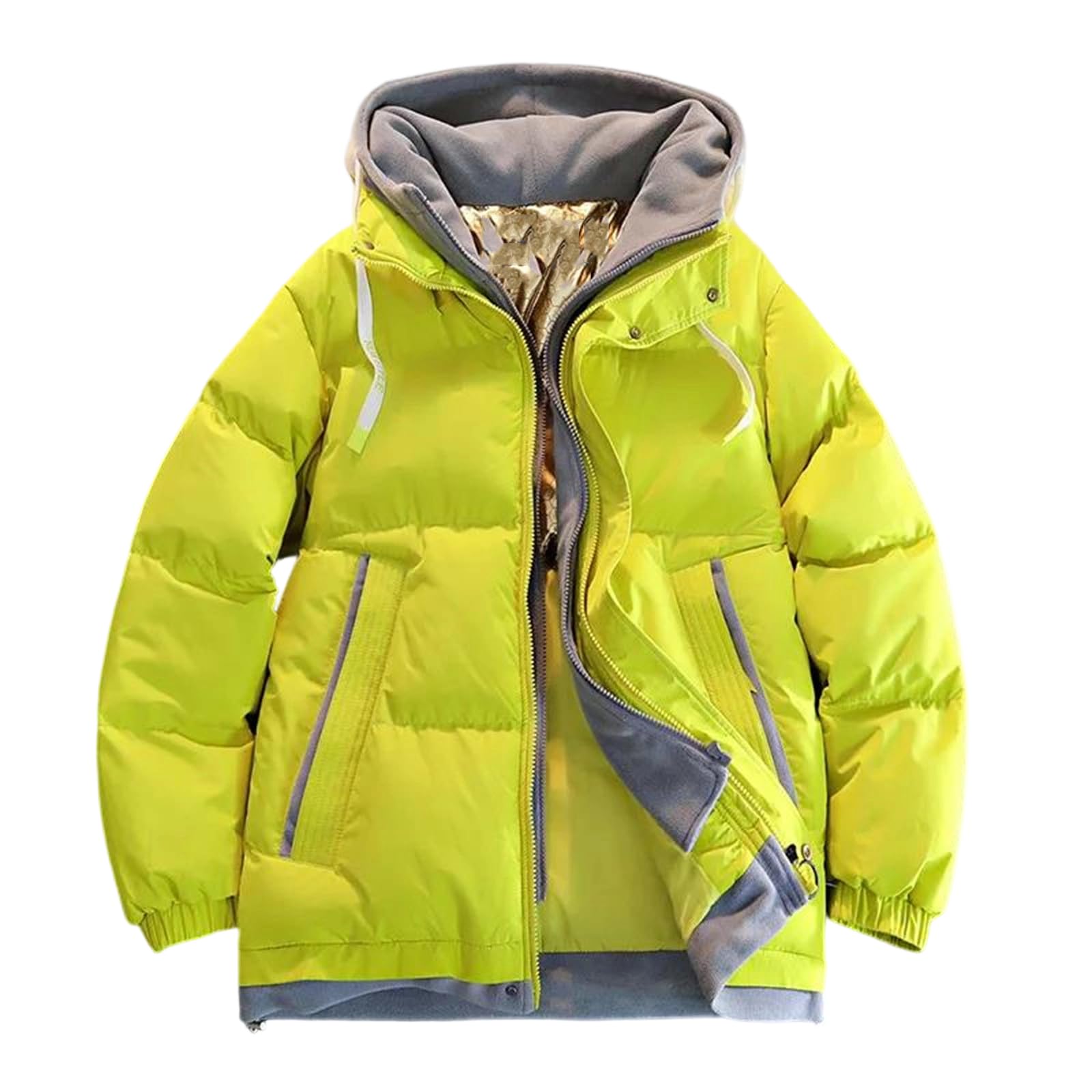 Veste tendance deux pièces et parka d'hiver chaude pour vos sorties en plein air