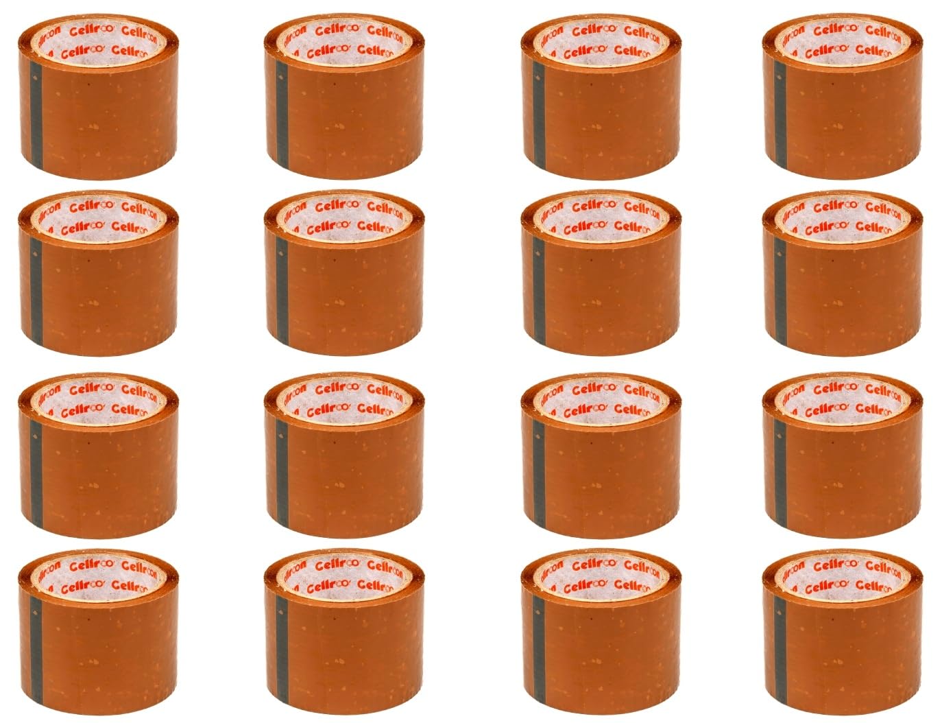 Cellroon BOPP Self-Adhesive Brown Packing Cello Tape - 3 Inch Width, 65 Meter Length - Multipurpose Industrial Packaging Tape - Rolls for Secure and Efficient Sealing (Pack of 16) (B08RDV11WS) Amazon Price History, Amazon Price Tracker
