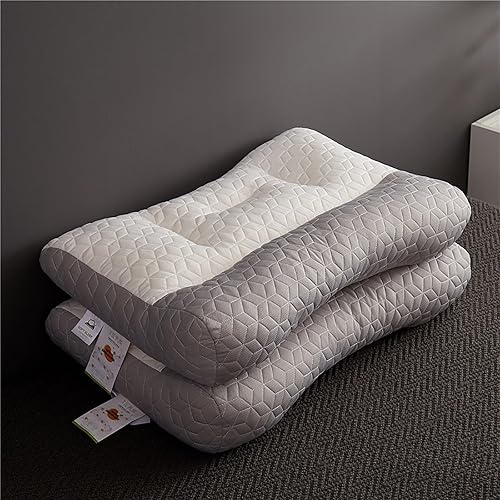 Miniatura 4 de Proease - Almohada ortopédica para dormir profunda, almohada cervical para el cuello Proease, almohada de tracción Proease, almohada de cama para