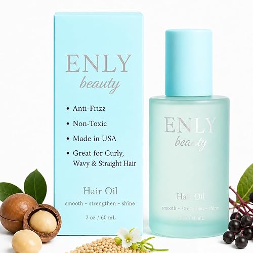 Anti Frizz Hair Oil For Curly, Wavy & Straight Hair