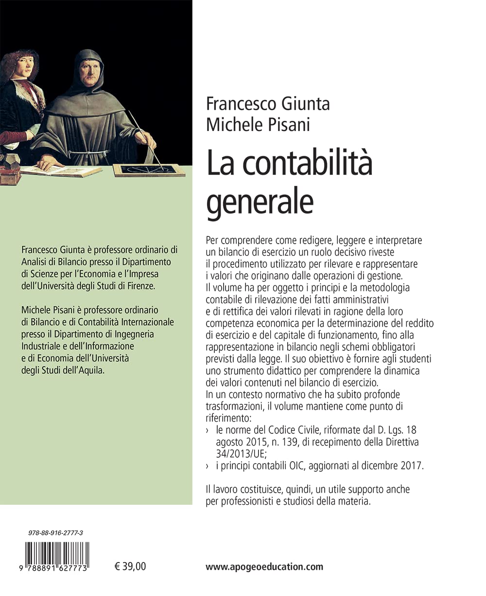 La contabilità generale