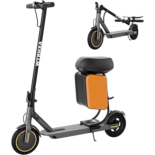 Electric Scooter, Electric Scooter for Adults, 350W/500W Motor, 19/22/Mph Speed, 15/25 Miles Ranges, 8.5"/10" Solid Tire, Folding E-Scooter Adult