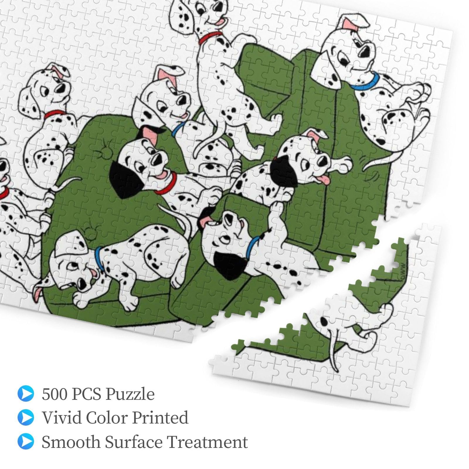 Amazon.co.jp: ジグソーパズル マイクロピース 101匹わんちゃん9