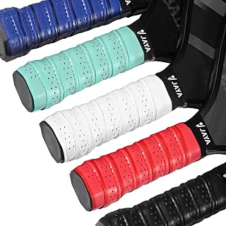 JAYA Pickleball Grip Tape, Extra-Length Overgrip for Pickleball Paddle, Sweat-Absorbing, Non-Slip Replacement Grip Wrap, Easy to Install