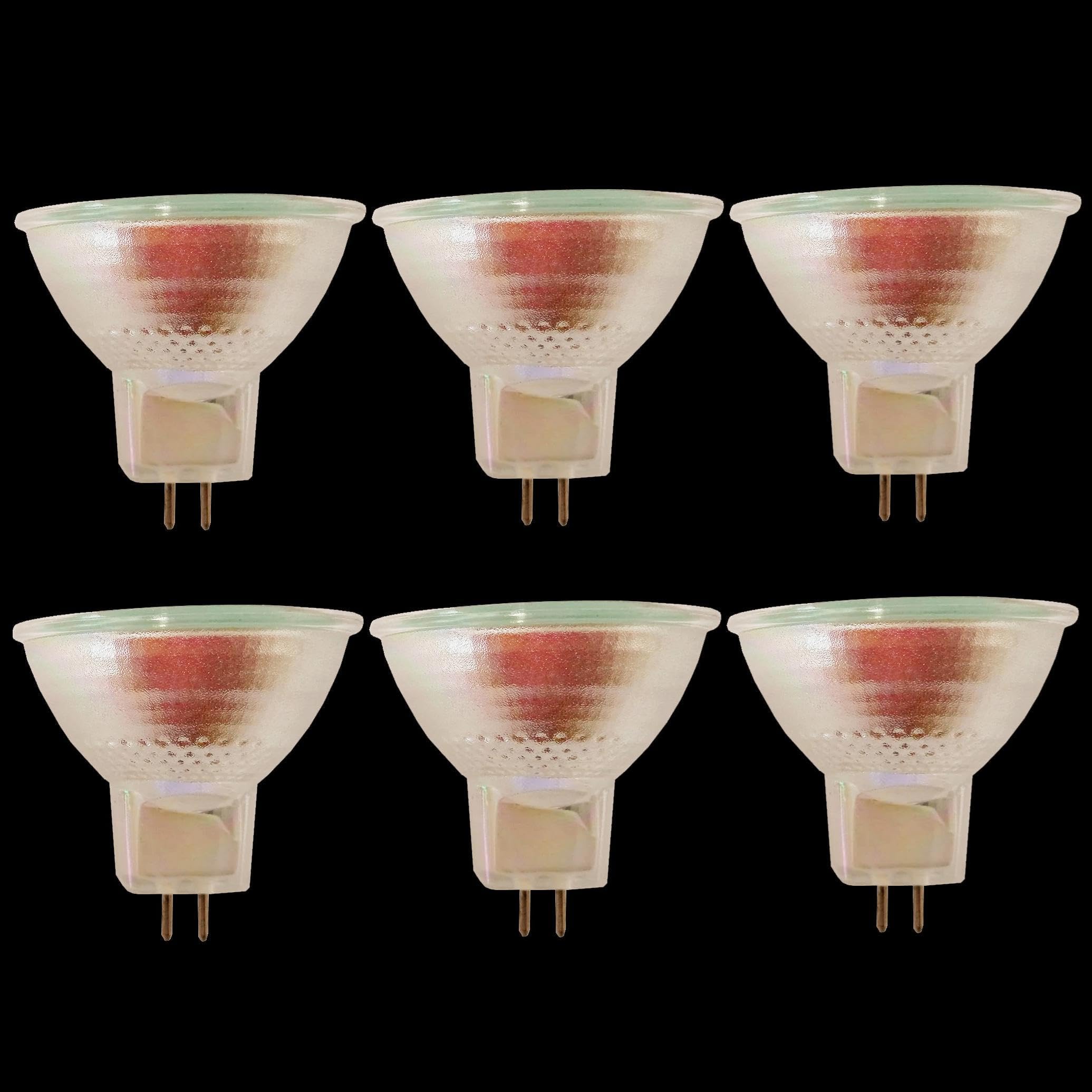 6PCS MR16 12V 50w Halogen Light GU5.3 24V 35W 220V 20W Bulbs Spot Lamps 35W 24V