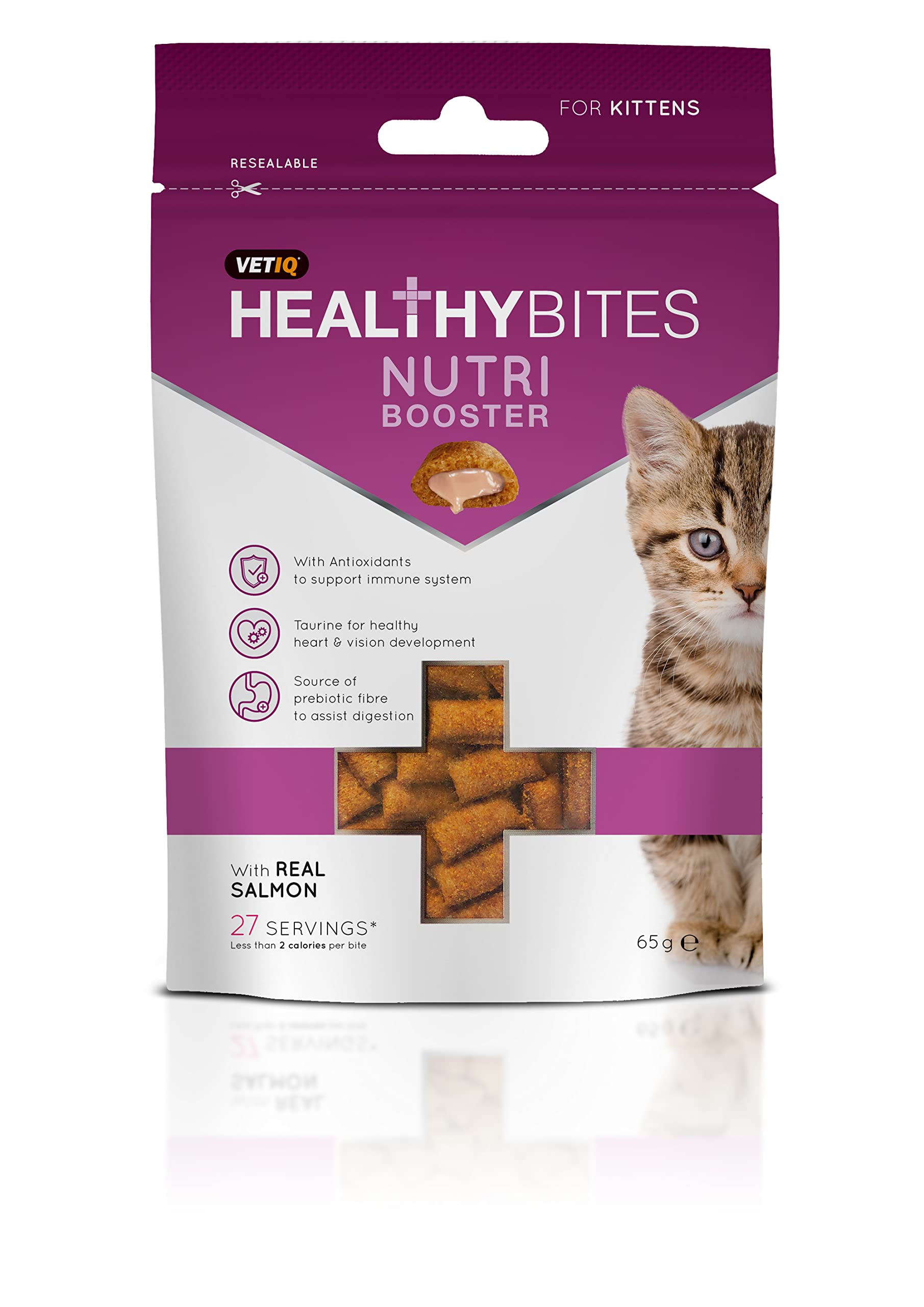 Mark And Chappell Healthy Bites Nutri Booster Cat & Kitten Treats, Support Immune System Beneficial for Healthy Heart and Vision Development, Source of prebiotic Fibre for Digestion (B0BC48ZN9P) Amazon Price History, Amazon Price Tracker