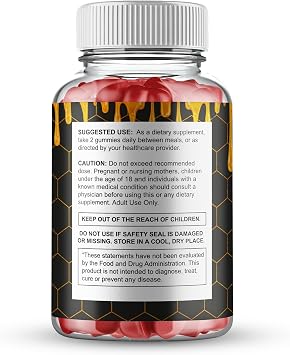 Alpha Honey Gummies, Official AlphaHoney Supplement Gummy - Maximum Strength, All Natural Formula for Energy, Stamina & Performance, Advanced Formula AlphaHoney Health Support Reviews (3 Pack)