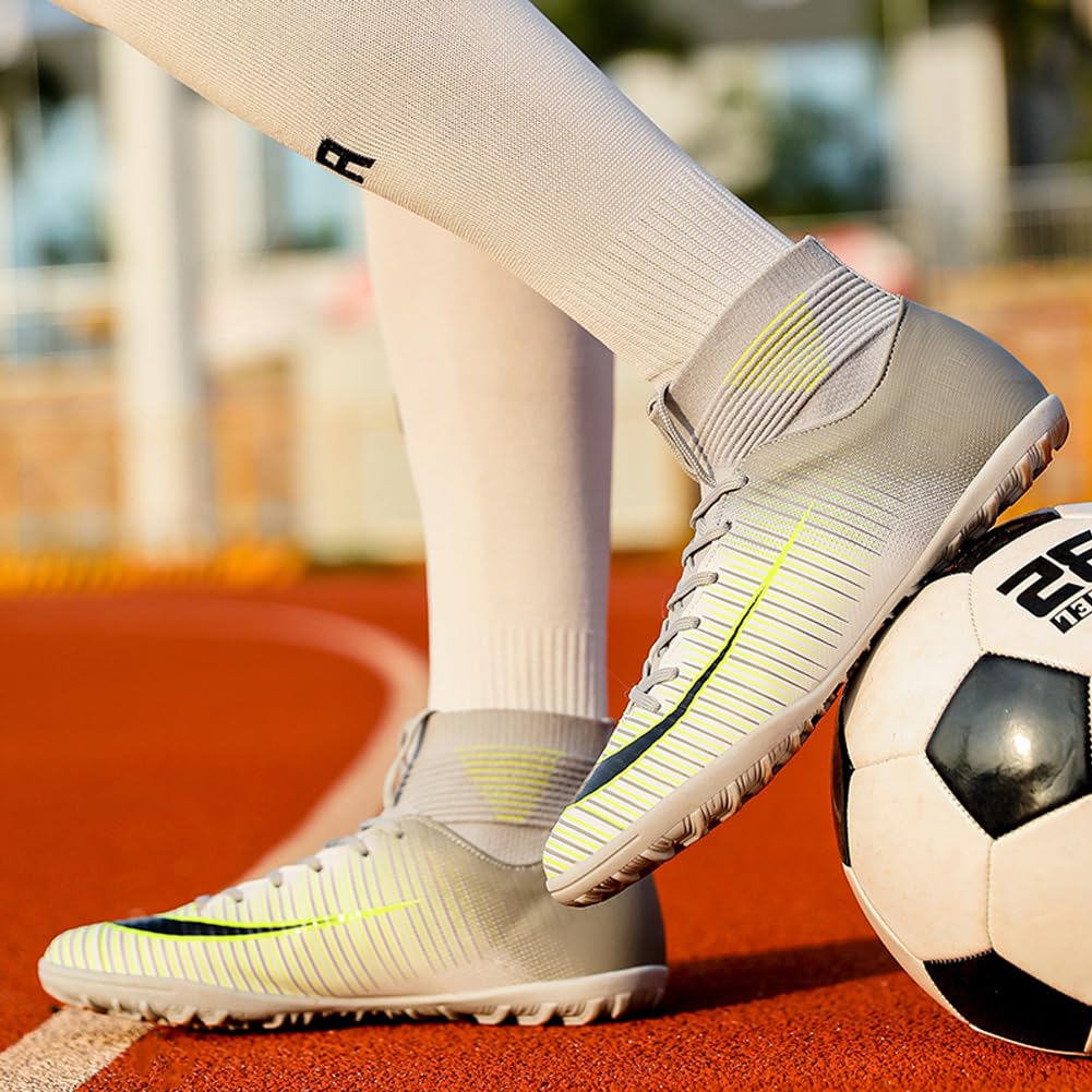 adidas Unisex X Crazyfast.4 Indoor Sneaker, White/Core Black/Lucid Lemon, 10 US Men