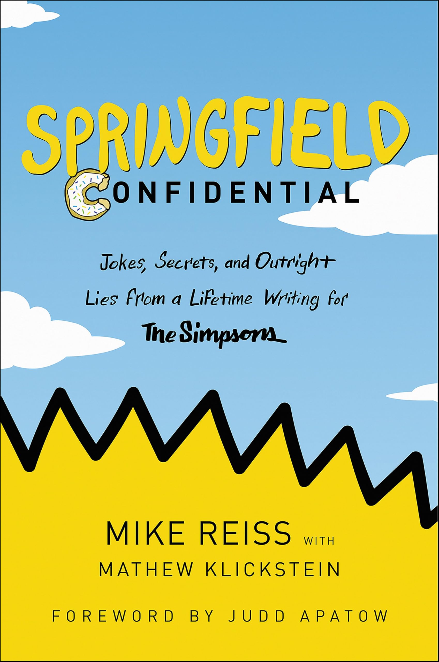 The Simpsons Springfield Confidential livre anglais anecdotes secrets de tournage et humour