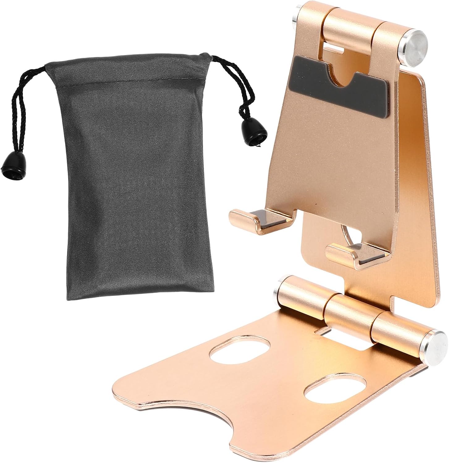Angoily 1pc Mini Cellphone Holder Portable Folding Aluminium Alloy Tablet Stand for Video Chat and Study Phone Rack Compact Design Option
