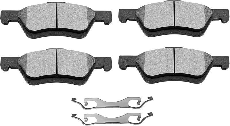 Pastilhas de freio dianteiras cerâmicas SCITOO D1047 para Ford Escape, Mazda Tribute e Mercury Mariner – 4 unidades