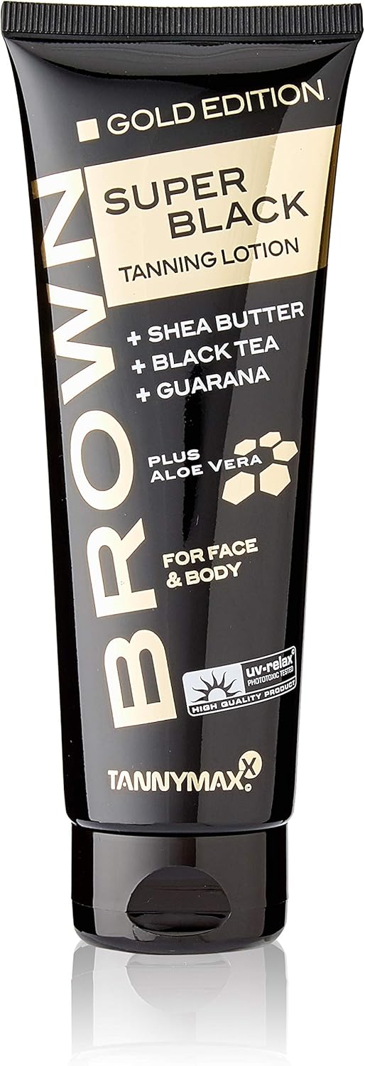 Bruine Super Black Gold Edition bruiningslotion, 125 ml