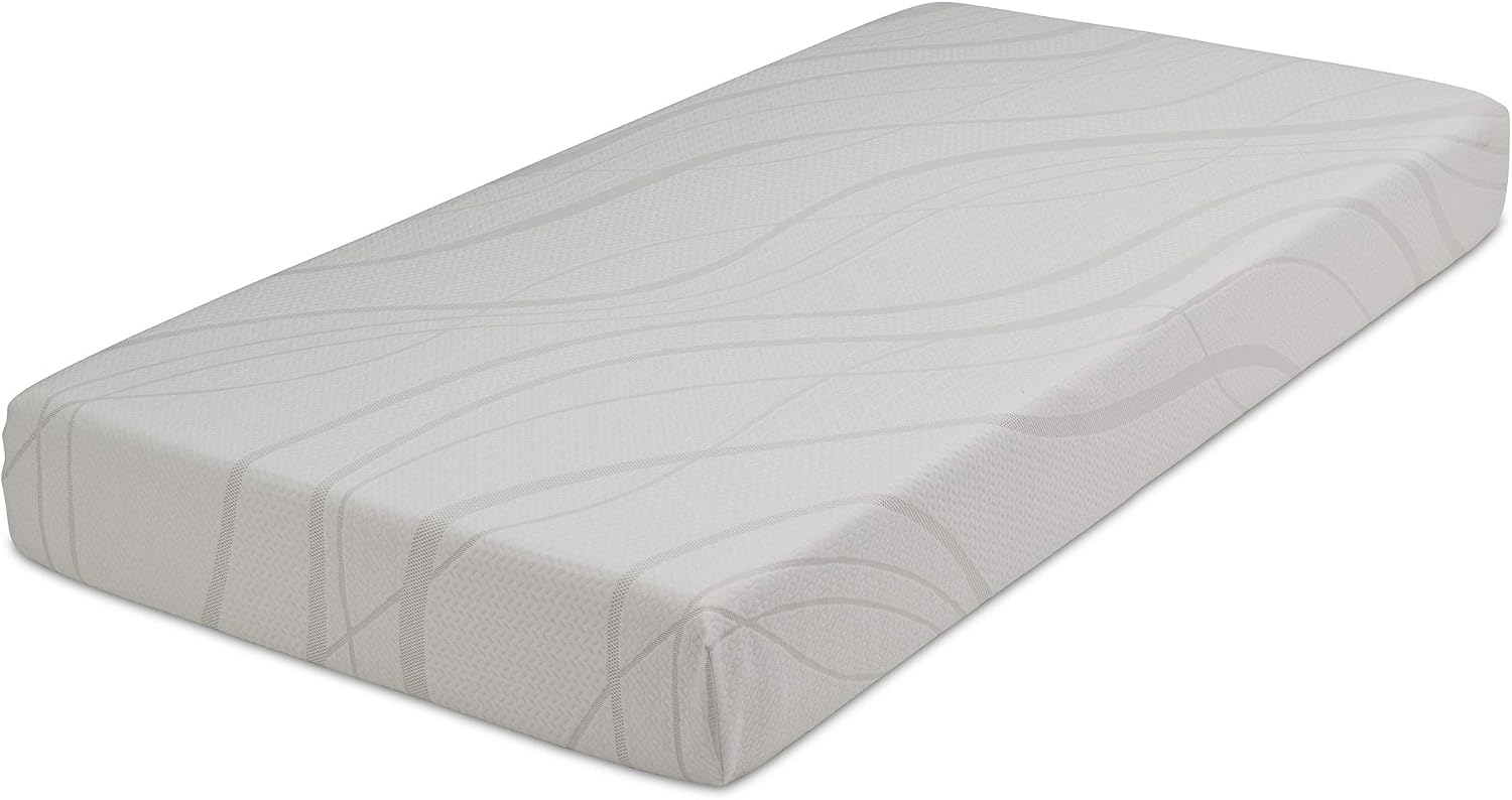 Delta Home 6-inch Memory Foam Mattress | Bed in a Box | Waterproof | Certified by CertiPUR-US (Natural/Non-Toxic) | 5-Year Warranty, Twin Mattress