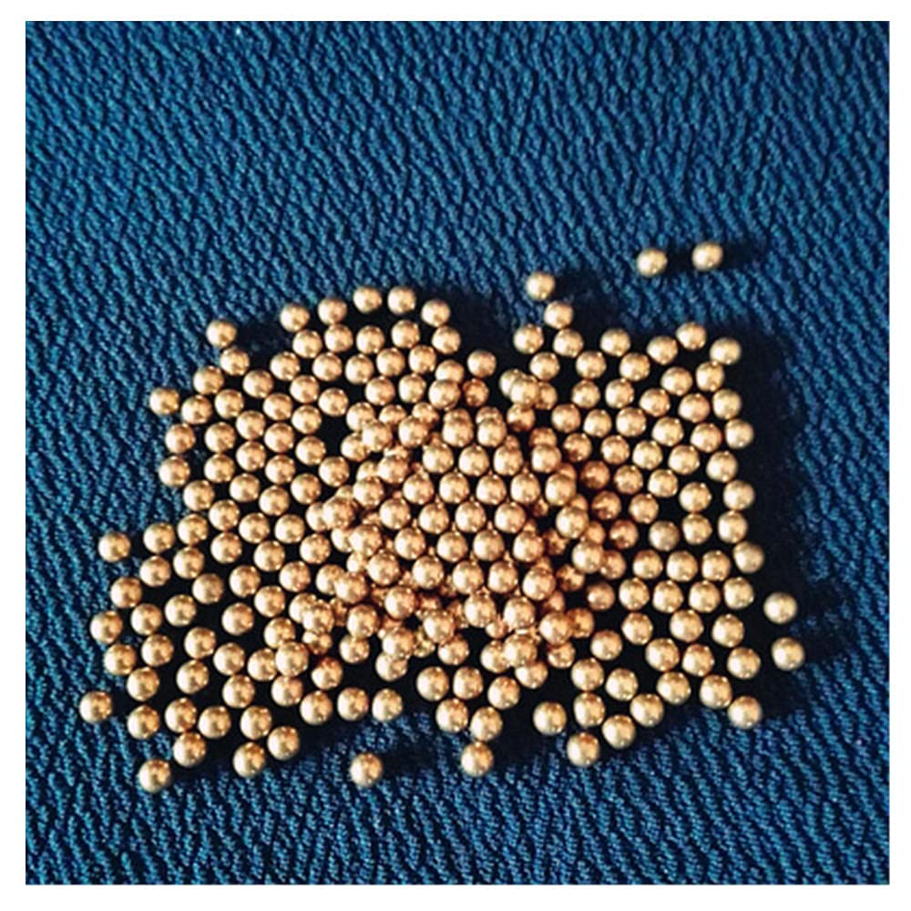 Koraliki miedziane, kulki miedziane, stałe butik, precyzja H62 stała czysta mosiężna kulka 2 3 4 5 6 8 10 12 mm-8mm [0,5 kg]