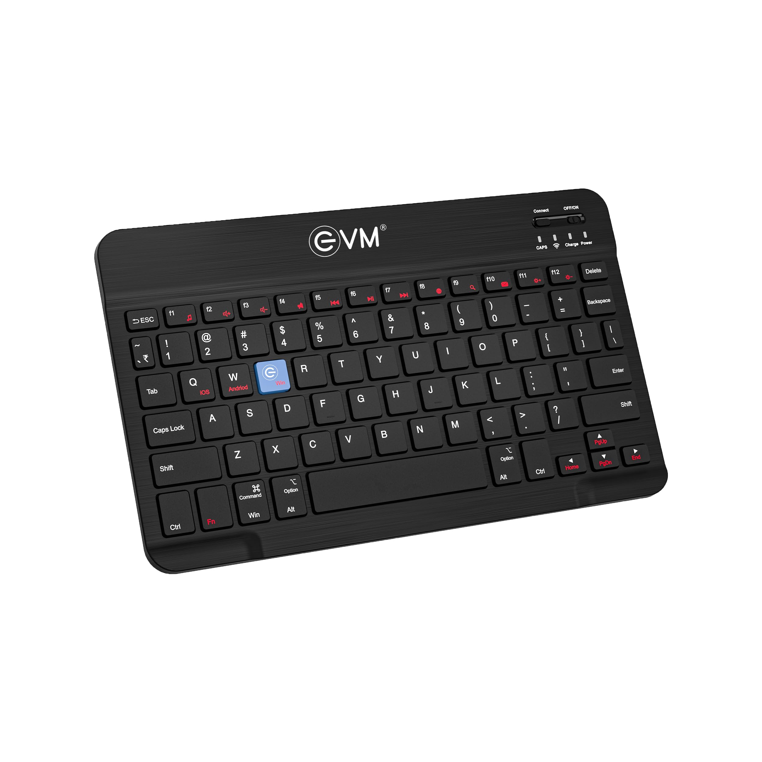Sponsored Ad - EVM EnEdge 9.7" Wireless Bluetooth Keyboard – Rechargeable, Ultra-Slim & Lightweight, Type-C Charging, Compatible with Tablets, Smartphones & Multi-Device Use 1-Year Warranty (WLKM-B)