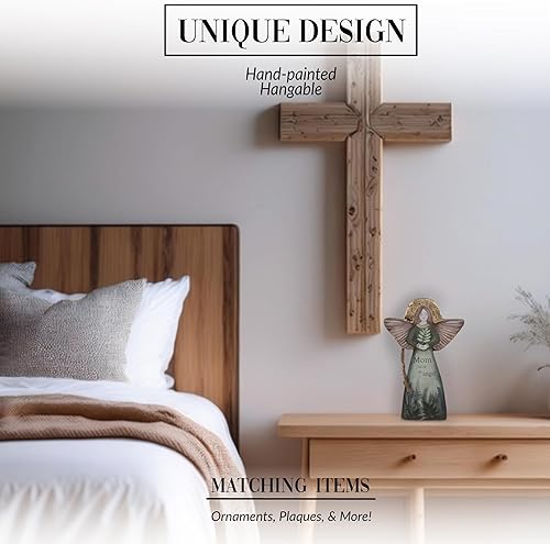 Miniatura 4 de Pavilion Gift Company Mom-Adorno de ángel de 5.5", multicolor