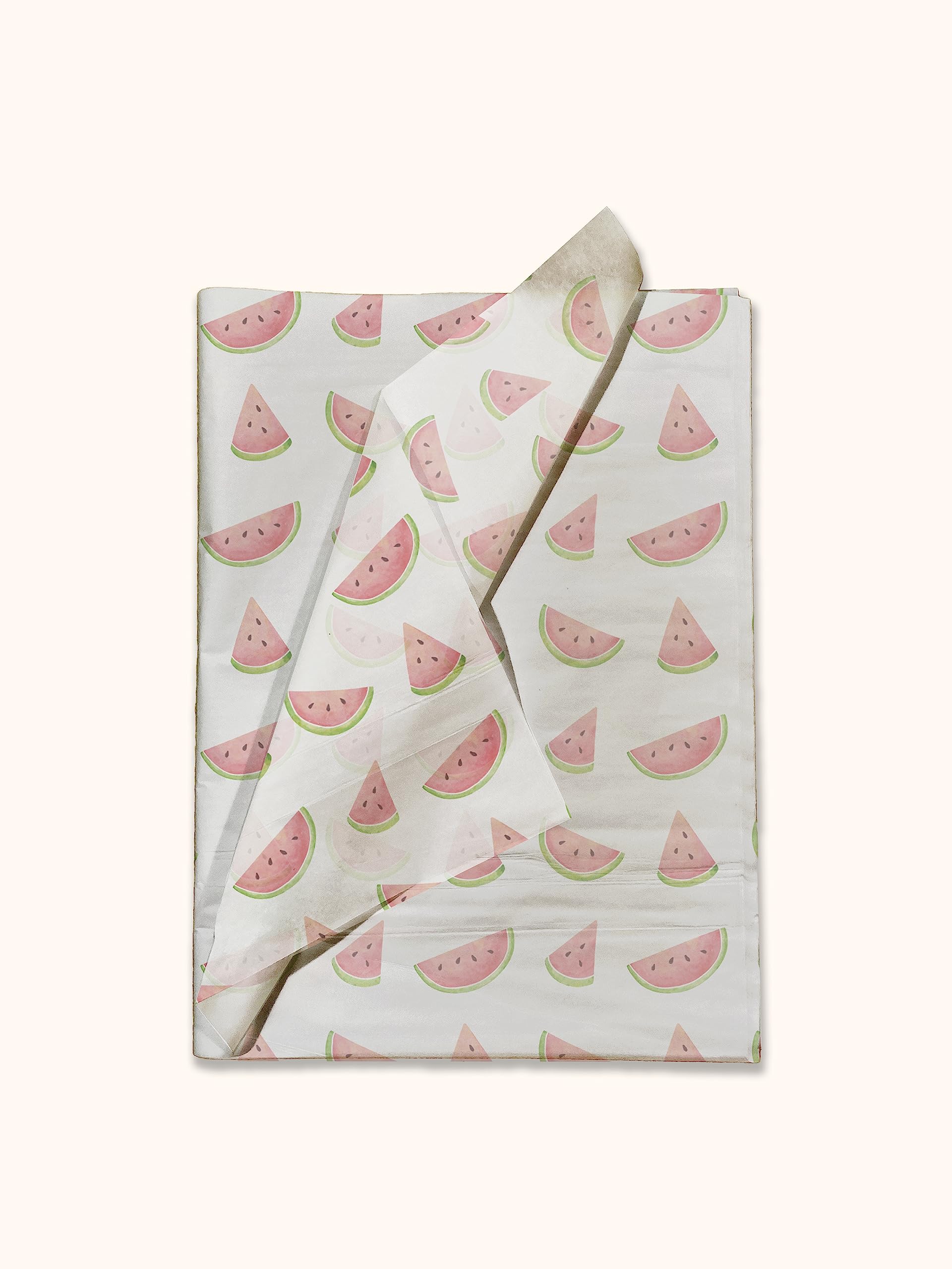 Pro Supply Global Watermelon Printed Tissue Paper - Decorative Tissue for Decoupage - Summer Tissue Paper | 24 Sheets 20" x 30"