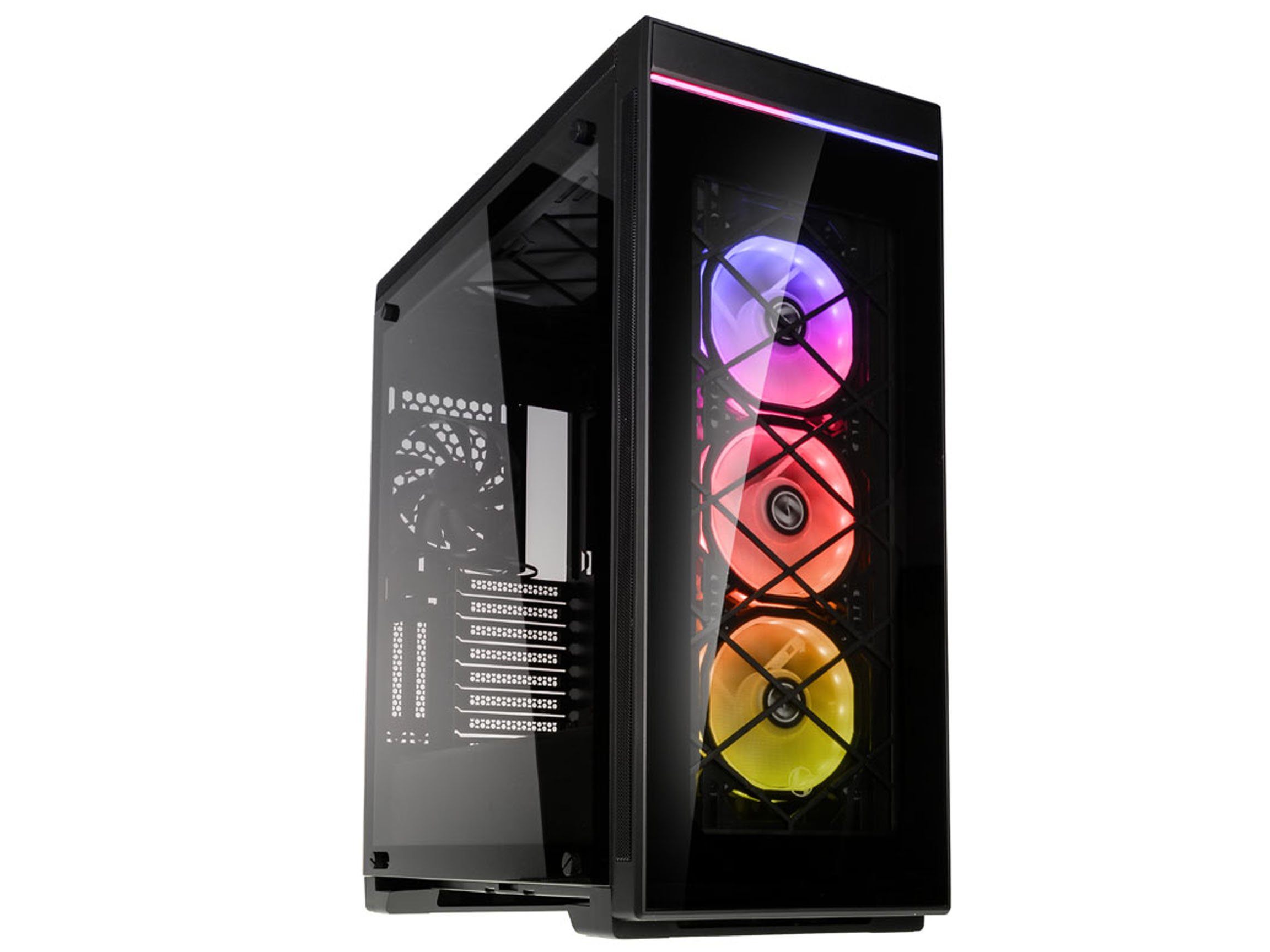 Lian Li ALPHA Series 550 550X Black Tempered Glass ATX Mid Tower PC Case