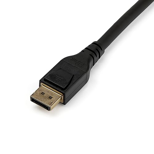 Vista 2 de StarTech.com 10ft (3m) VESA Certified DisplayPort 1.4 Cable, 8K 60Hz HBR3 HDR, UHD DisplayPort Monitor Cord, Ultra HD 4K 120Hz DP 1.4 Video Cable