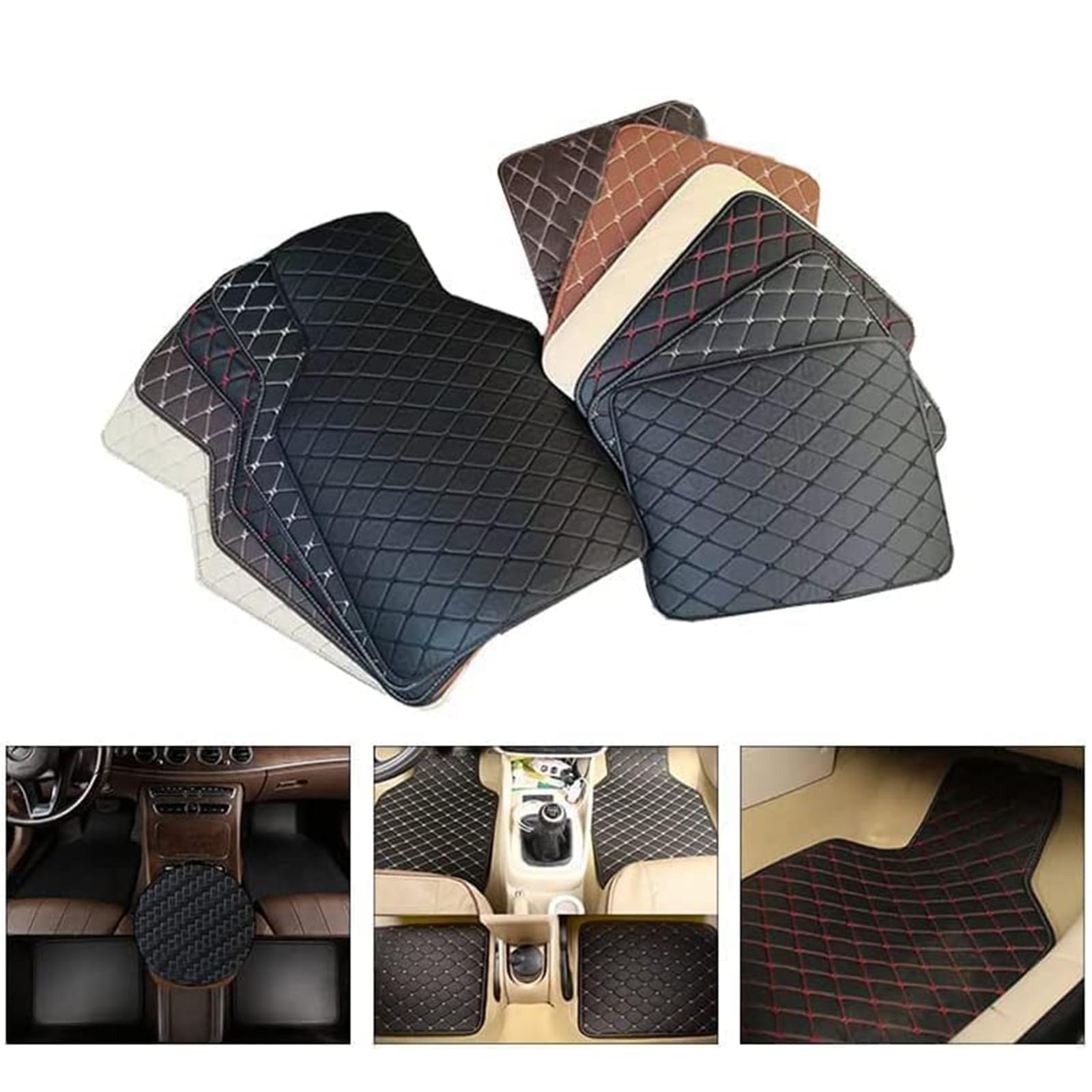 Tapis de Sol Voiture pour VW Polo AW 2017-2026