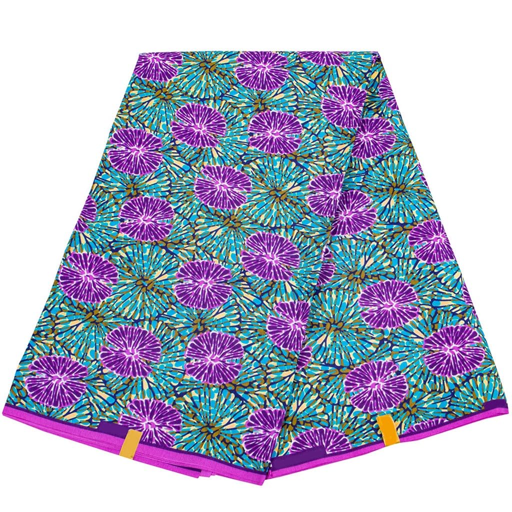 Tessuto batik africano Tessuto for abbigliamento con stampa geometrica Tessuto for abbigliamento nazionale africano