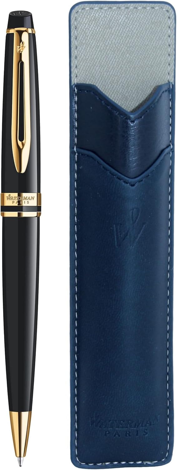 WATERMAN S0951690 Oil-based Expert Essential Black GT Ballpoint Pen