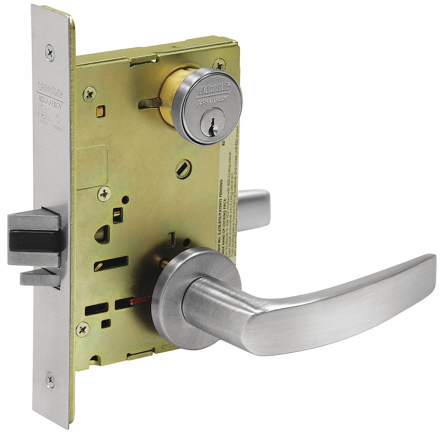 Sargent 8205 LNB 26D Mortise Lock, 9.25